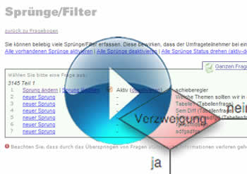 Sprünge und Profi-Sprünge (Verzweigungslogik)